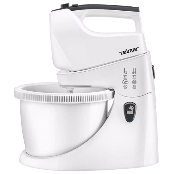 Mixer ZELMER ZHM2559 White 750 W, Numărul de viteze: 5, Regim turbo photo 1