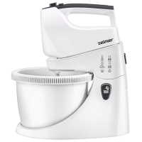 Mixer ZELMER ZHM2559 White 750 W, Numărul de viteze: 5, Regim turbo