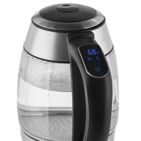 Ceainic electric ZELMER ZCK8030 Inox 2200 W, 1.7l, Material interior: Sticlă photo 3