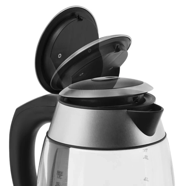 Ceainic electric ZELMER ZCK8030 Inox 2200 W, 1.7l, Material interior: Sticlă photo 5