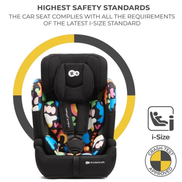 Scaun auto KinderKraft Comfort Up 2 KCCOUP02HAP0000 Black 9 luni - 12 ani, 36 kg photo 5