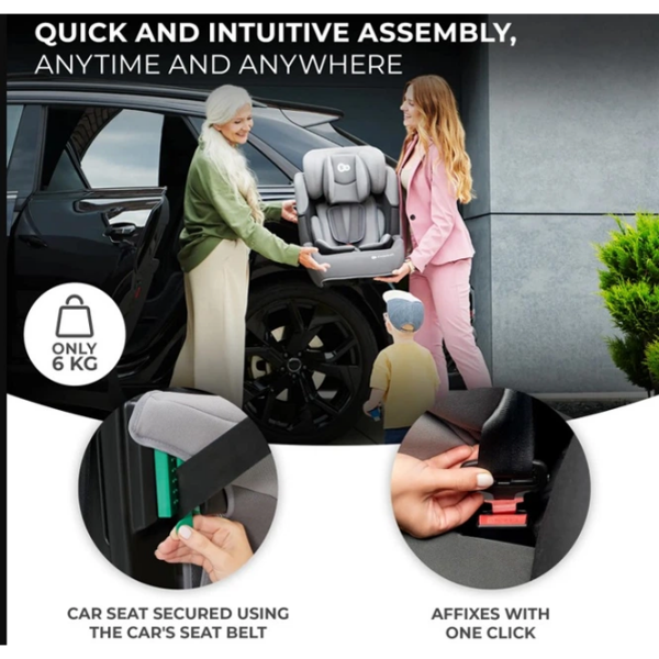 Scaun auto KinderKraft Comfort Up 2 KCCOUP02HAP0000 Black 9 luni - 12 ani, 36 kg photo 6