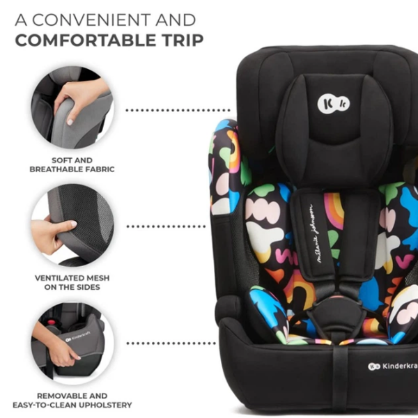 Scaun auto KinderKraft Comfort Up 2 KCCOUP02HAP0000 Black 9 luni - 12 ani, 36 kg photo 9