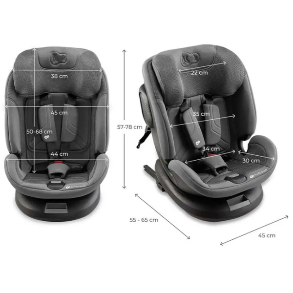 Scaun auto KinderKraft Xpedition 3 KCXPED03GRY0000 Gray 0 luni - 12 ani, 36 kg photo 11