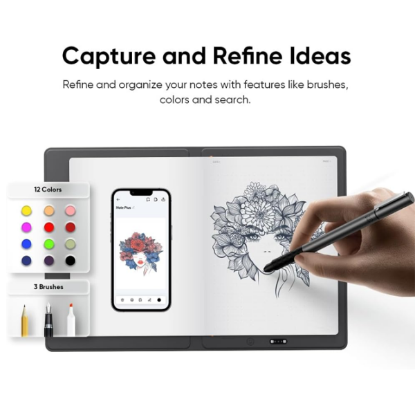 Tabletă grafică XP Pen Note Plus Gray A5,  photo 5