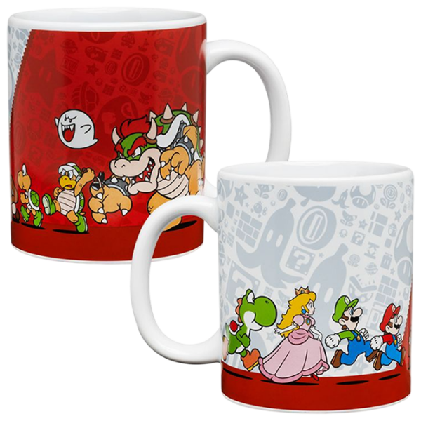 Cană Paladone Super Mario Mug Orange 320 ml photo 1