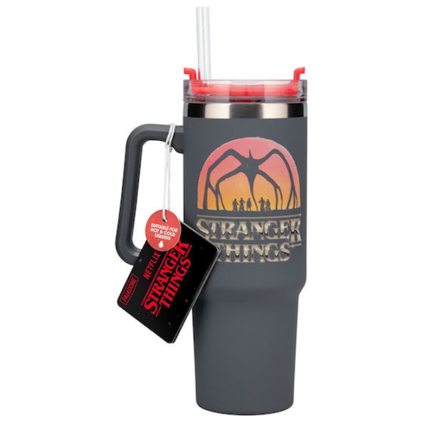 Cană Paladone Stranger Things 5 Insulated Cup Black 900 ml photo 2
