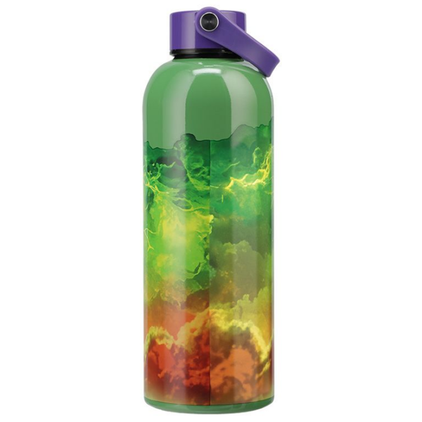 Sticlă pentru apă Paladone Hulk Metal Water Bottle Green 0.5l photo 3