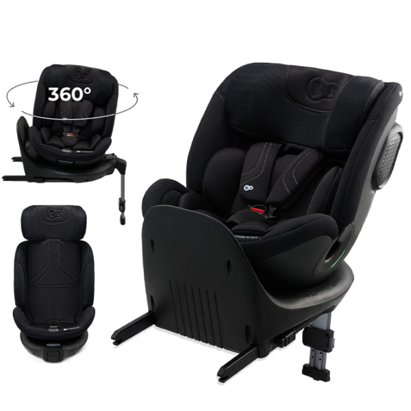 Scaun auto KinderKraft XRIDER 2 i-Size KCXRID02BLK0000 Black 0 luni - 12 ani, 36 kg photo 6