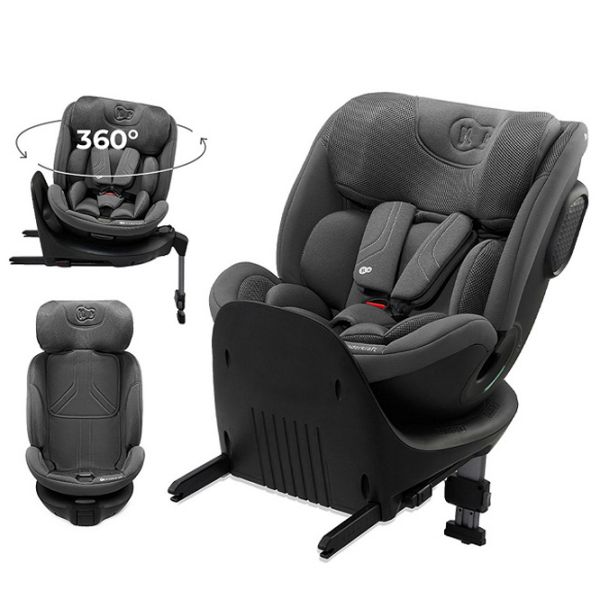 Scaun auto KinderKraft XRIDER 2 i-Size KCXRID02GRY0000 Gray 0 luni - 12 ani, 36 kg photo 7