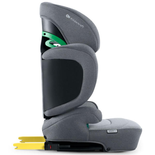 Scaun auto KinderKraft Xpand 2 PRO i-Size KCXPPR02GRY0000 Gray 3.5 ani - 12 ani, 36 kg photo 3
