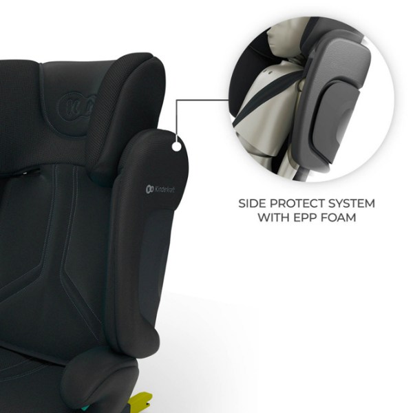 Scaun auto KinderKraft Xpand 2 PRO i-Size KCXPPR02GRY0000 Gray 3.5 ani - 12 ani, 36 kg photo 8