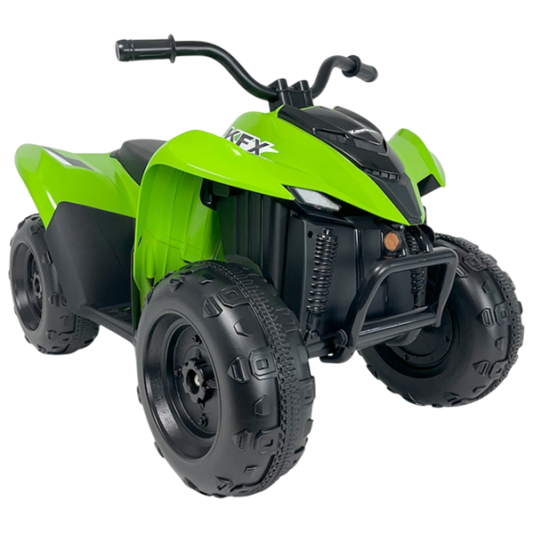 ATV pentru copii Injusa Kawasaki KFX90 6V Green 4+ | 25 kg | 5 km/h photo 1