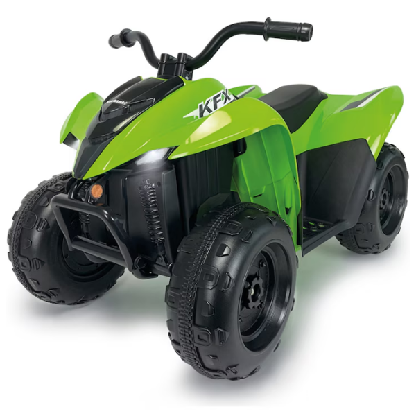 ATV pentru copii Injusa Kawasaki KFX90 6V Green 4+ | 25 kg | 5 km/h photo 3