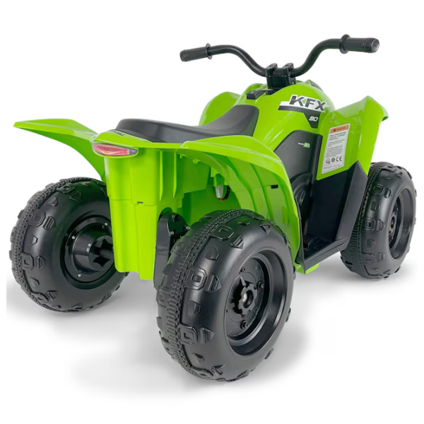 ATV pentru copii Injusa Kawasaki KFX90 6V Green 4+ | 25 kg | 5 km/h photo 6