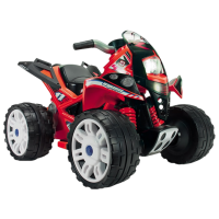 ATV pentru copii Injusa The Beast 12V Red 2+ | 30 kg | 6 km/h
