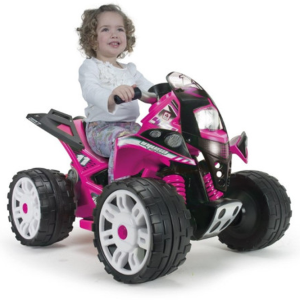 ATV pentru copii Injusa The Beast 12V Pink 2+ | 30 kg | 6 km/h photo 2
