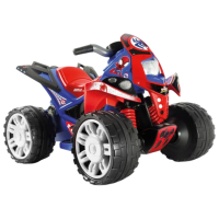 ATV pentru copii Injusa The Beast Spidey 12V Red 2+ | 30 kg | 6 km/h