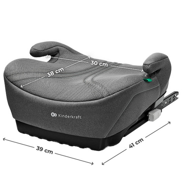 Scaun auto KinderKraft I-BOOST 2 PRO i-Size KCIBOO02GRYPR00 Gray 6 ani - 12 ani, 36 kg photo 4