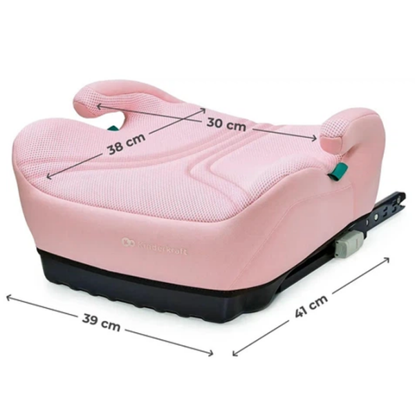 Scaun auto KinderKraft I-BOOST 2 PRO i-Size KCIBOO02PNKPR00 Pink 6 ani - 12 ani, 36 kg photo 2