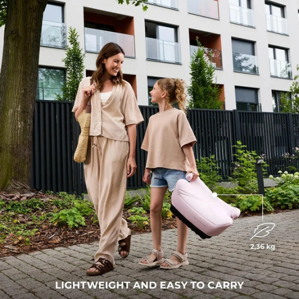Scaun auto KinderKraft I-BOOST 2 PRO i-Size KCIBOO02PNKPR00 Pink 6 ani - 12 ani, 36 kg photo 5