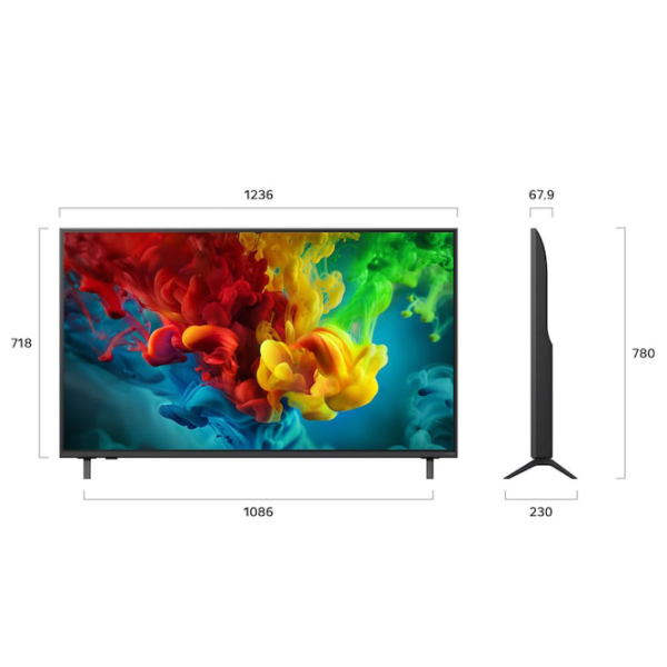 Телевизор LG 55QNED83B6A Smart TV 4K Черный 55" | QNED | 4K photo 2