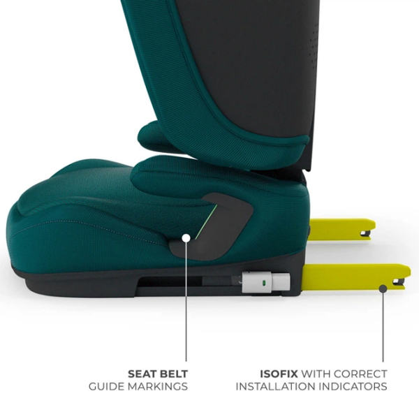Scaun auto KinderKraft UNITY 2 I-Size KCUNIT02GRE0000 Green 3.5 ani - 12 ani, 36 kg photo 9
