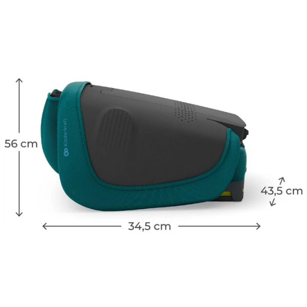 Scaun auto KinderKraft UNITY 2 I-Size KCUNIT02GRE0000 Green 3.5 ani - 12 ani, 36 kg photo 13