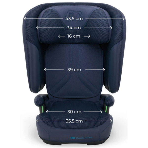 Scaun auto KinderKraft UNITY 2 I-Size KCUNIT02NAV0000 Blue 3.5 ani - 12 ani, 36 kg photo 11