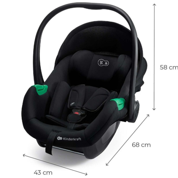 Scaun auto KinderKraft Mink Pro 2 KCMINPR2BLK0000 Black 0 luni - 1 an, 13 kg photo 3