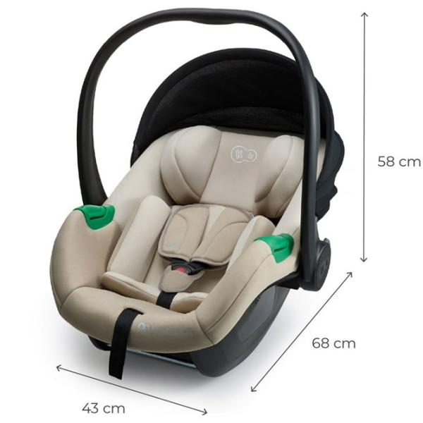 Scaun auto KinderKraft Mink Pro 2 KCMINPR2BEG0000 Beige 0 luni - 1 an, 13 kg photo 4