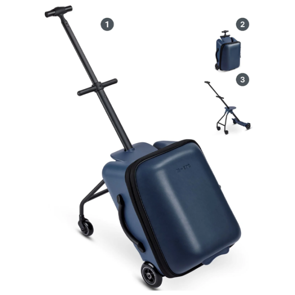 Чемодан Micro Ride On Luggage Eazy Weekender Синий Темный 26л   photo 2