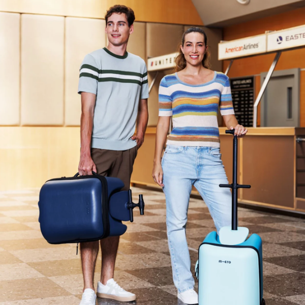 Чемодан Micro Ride On Luggage Eazy Weekender Синий Темный 26л   photo 8
