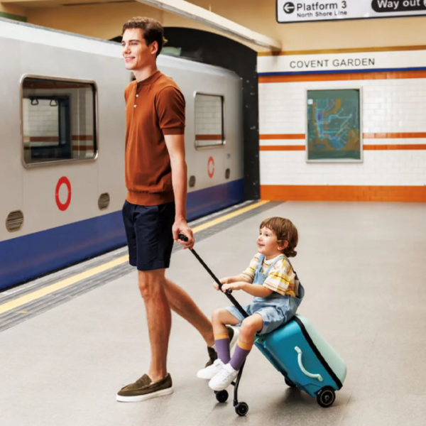 Valiză Micro Micro Ride On Luggage Eazy Allrounder Blue 26l   photo 10