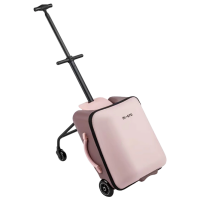 Valiză Micro Micro Ride On Luggage Eazy Allrounder Pink 26l  