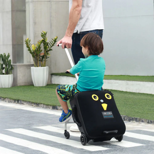 Valiză Micro Micro Ride On Luggage Eazy Black 26l   photo 4