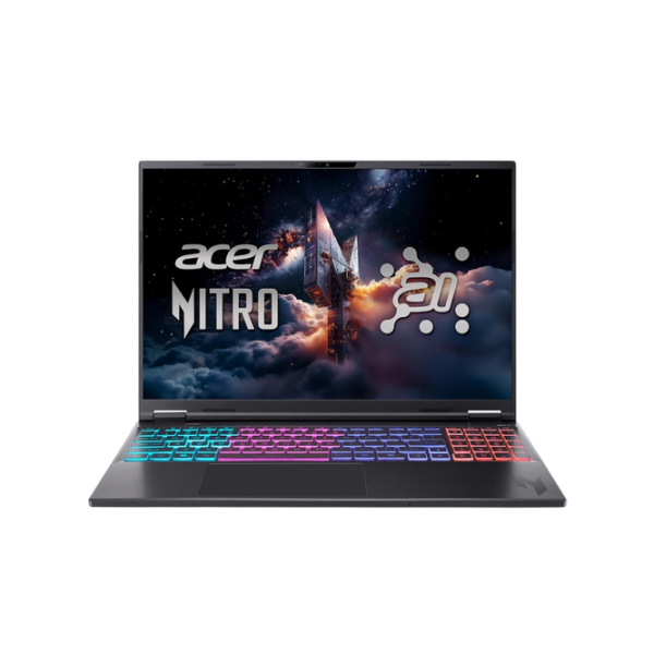 Laptop Acer Nitro 16S AI AN16S-61 Obsidian Black 16" | 16 GB | 1 TB | AMD Ryzen AI 7 350 | GeForce RTX 5070 Ti 12 GB photo 1