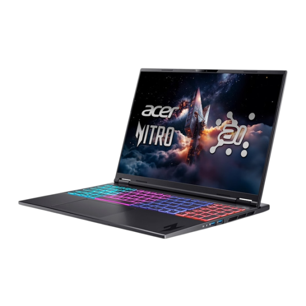 Laptop Acer Nitro 16S AI AN16S-61 Obsidian Black 16" | 16 GB | 1 TB | AMD Ryzen AI 7 350 | GeForce RTX 5070 Ti 12 GB photo 2