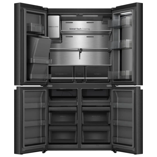 Frigider Hisense RQ600P7SKE Black 349l / No Frost, 121l / No Frost, E photo 4