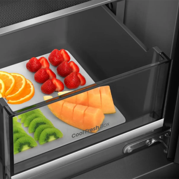 Frigider Hisense RQ600P7SKE Black 349l / No Frost, 121l / No Frost, E photo 14