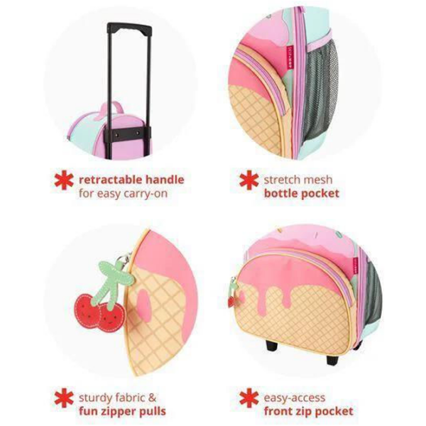 Valiză Skip Hop Spark Blue Pink   photo 4