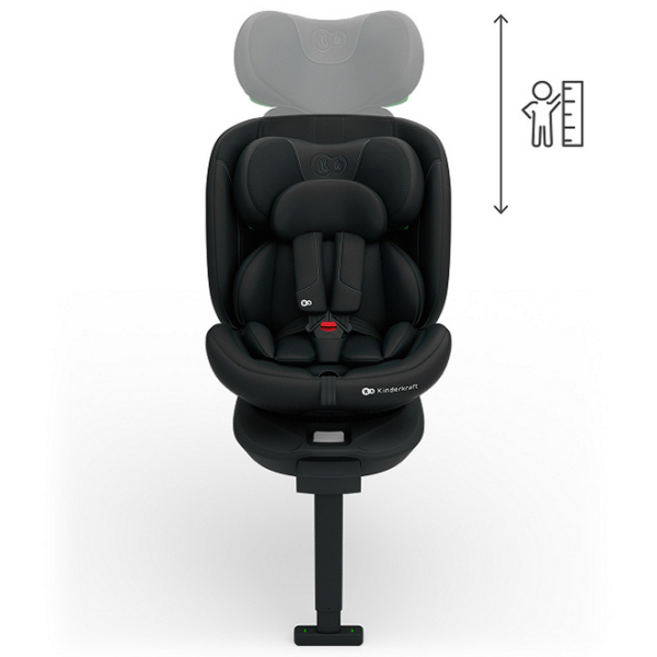 Scaun auto KinderKraft I-360 2 PLUS i-Size KCI36002BLKPL00 Black 0 luni - 12 ani, 36 kg photo 5