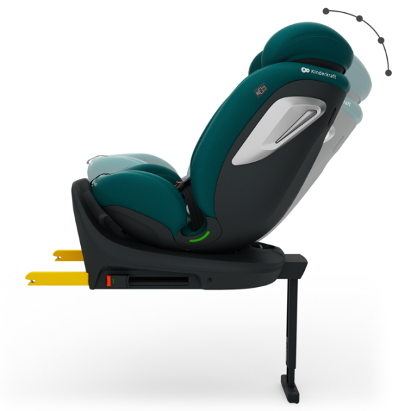 Scaun auto KinderKraft I-360 2 PLUS i-Size KCI36002GREPL00 Green 0 luni - 12 ani, 36 kg photo 4