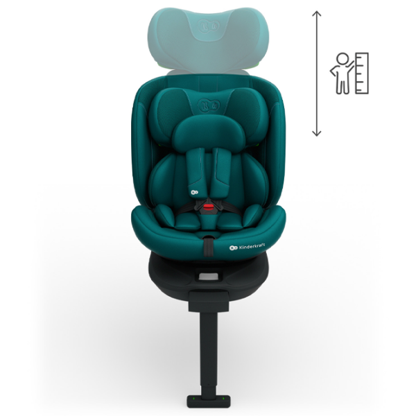 Scaun auto KinderKraft I-360 2 PLUS i-Size KCI36002GREPL00 Green 0 luni - 12 ani, 36 kg photo 5