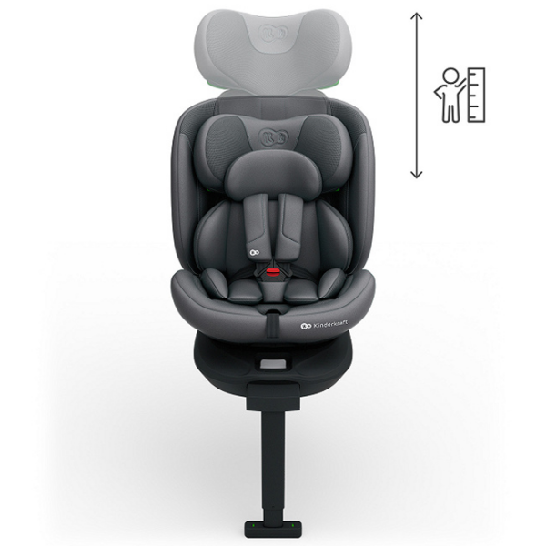 Scaun auto KinderKraft I-360 2 PLUS i-Size KCI36002GRYPL00 Gray 0 luni - 12 ani, 36 kg photo 5