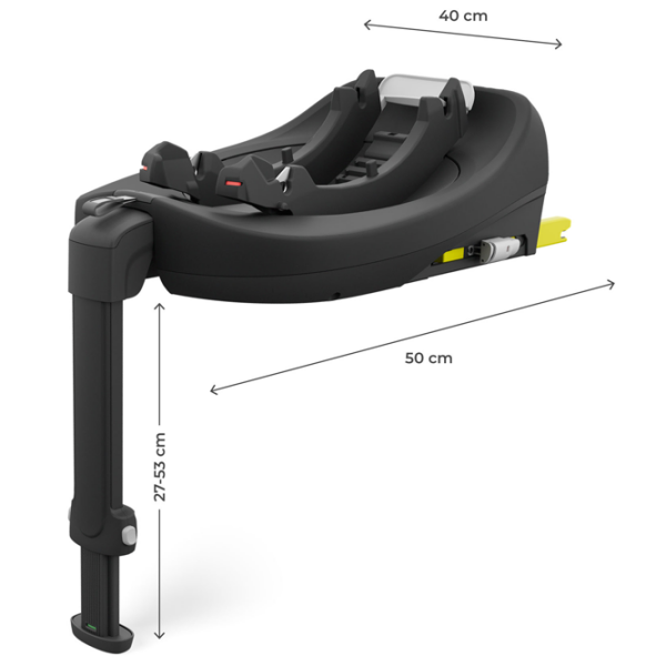 Scaun auto KinderKraft ENDURA SAFE MODULAR SYSTEM KCIFEN00BEG0000 Beige 3 luni - 12 ani, 36 kg photo 15