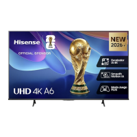 Телевизор Hisense 50A6S Smart TV 4K Черный 50" | DLED | 4K