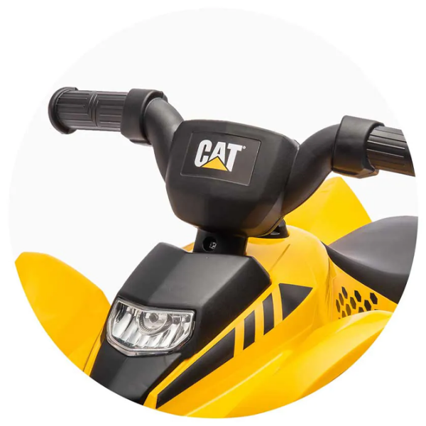 ATV pentru copii Chipolino Cat Yellow 18+ luni | 25 kg | 2.8 km/h photo 4