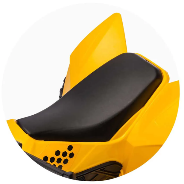 ATV pentru copii Chipolino Cat Yellow 18+ luni | 25 kg | 2.8 km/h photo 6