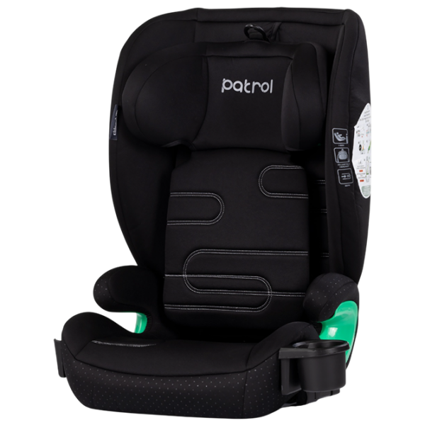 Scaun auto Chipolino Patrol STKPA02601N Black 4 ani - 12 ani, 36 kg photo 1